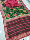 Anushram By Girnar Flower Print Fancy Saree Wholesale Suppliers In Mumbai